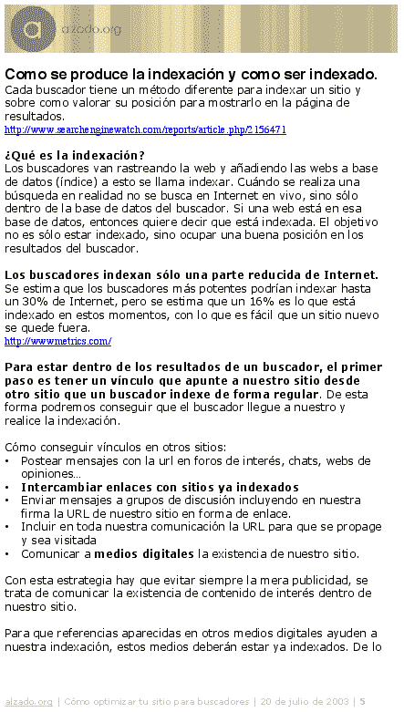 pagina ejemplo documento buscadores