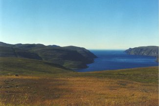 paisaje de la isla de MagerÞya